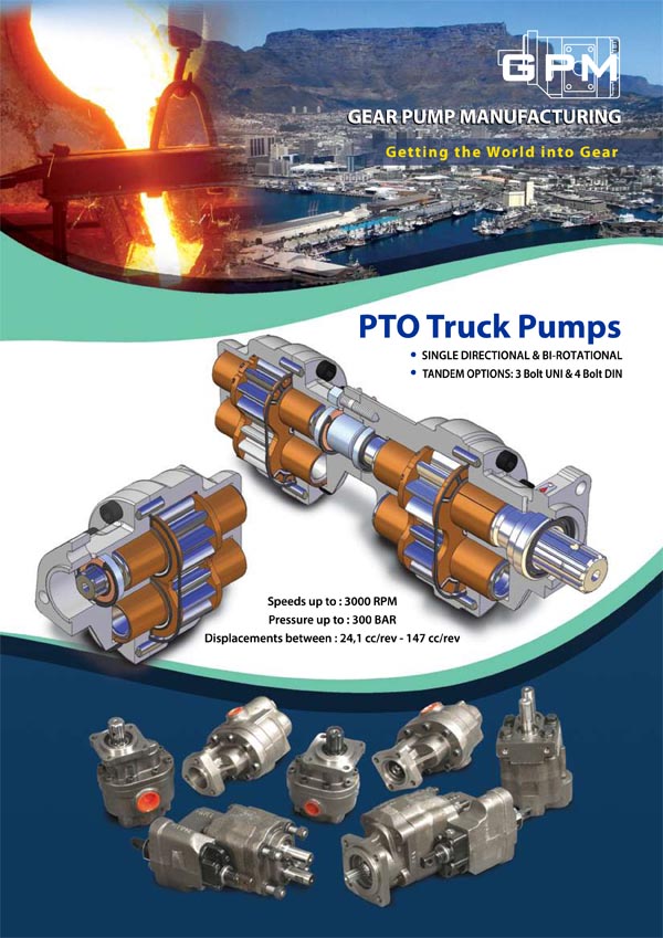 PTO Truck Pumps – Gear & Dump Ranges